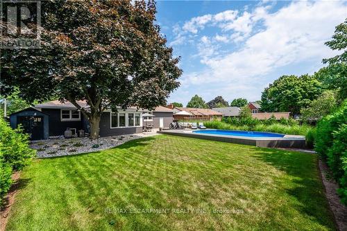 976 Danforth Avenue S, Burlington, ON - Outdoor With In Ground Pool