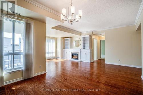 801 - 3000 Creekside Drive, Hamilton, ON - Indoor With Fireplace