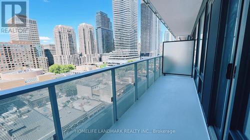 801 - 501 Yonge Street, Toronto, ON - Outdoor With Balcony