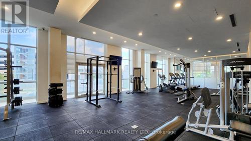 1402 - 70 Forest Manor Road, Toronto (Henry Farm), ON - Indoor Photo Showing Gym Room