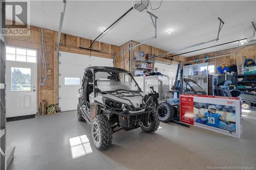 7 Long Beach Lane, Dipper Harbour, NB - Indoor Photo Showing Garage