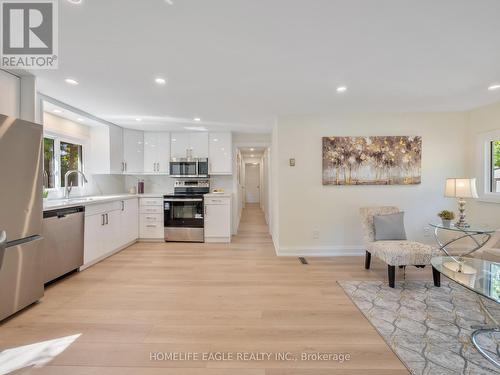 256 Parkwood Avenue, Georgina (Keswick South), ON - Indoor Photo Showing Kitchen With Stainless Steel Kitchen