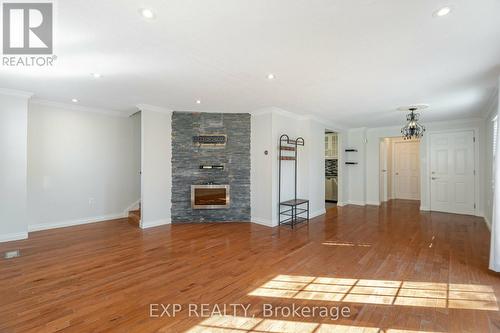 290 Pine Street, Milton, ON - Indoor Photo Showing Living Room With Fireplace