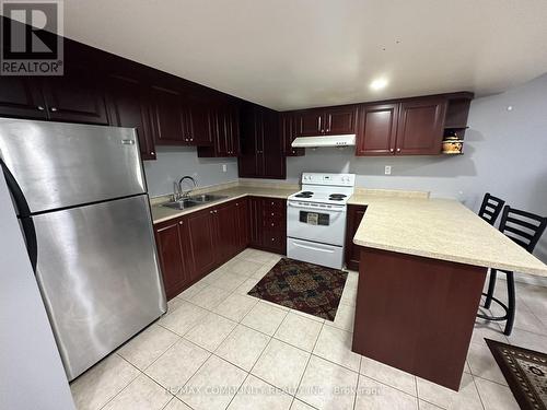 6 Bayhampton Drive, Brampton, ON - Indoor Photo Showing Kitchen With Double Sink