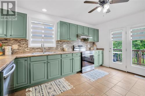 1116 Monarch Meadows Drive, Lakeshore, ON - Indoor Photo Showing Kitchen With Double Sink