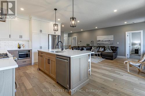 25 Mill Pond Crescent, Thames Centre (Dorchester), ON - Indoor Photo Showing Kitchen With Upgraded Kitchen