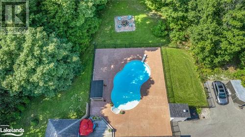 1640 Golf Link Road, Midland, ON - Outdoor With In Ground Pool