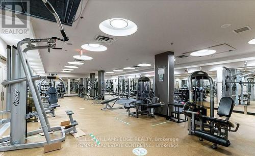 1305 - 50 Absolute Avenue, Mississauga (City Centre), ON - Indoor Photo Showing Gym Room