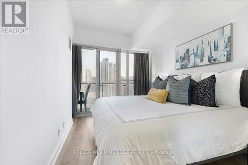 1305 - 50 Absolute Avenue, Mississauga (City Centre), ON - Indoor Photo Showing Bedroom