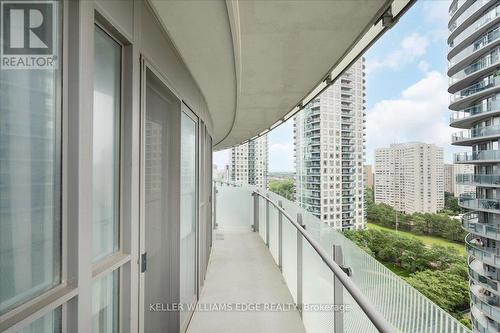 1305 - 50 Absolute Avenue, Mississauga, ON - Outdoor With Balcony With Exterior