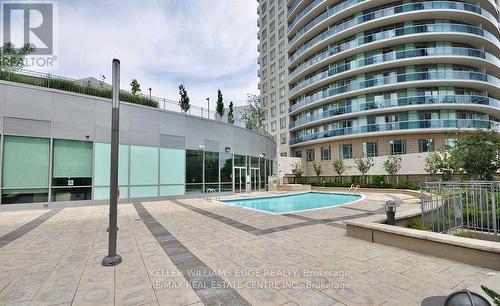 1305 - 50 Absolute Avenue, Mississauga, ON - Outdoor With In Ground Pool