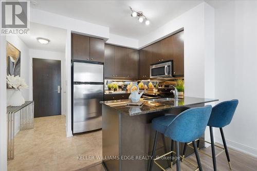 1305 - 50 Absolute Avenue, Mississauga (City Centre), ON - Indoor Photo Showing Kitchen