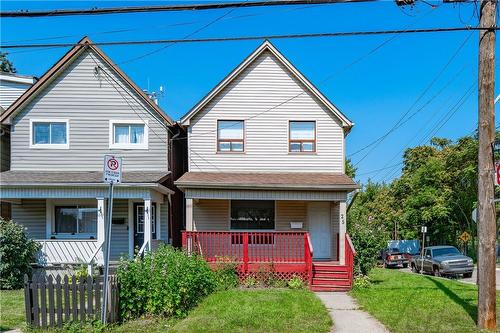 25 Brant Street, Hamilton, ON - Outdoor With Deck Patio Veranda With Facade