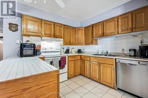 127 Grosvenor Avenue N, Hamilton (Crown Point), ON - Indoor Photo Showing Kitchen With Double Sink