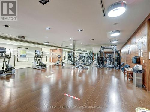 203 - 1 Valhalla Inn Road, Toronto (Islington-City Centre West), ON - Indoor Photo Showing Gym Room