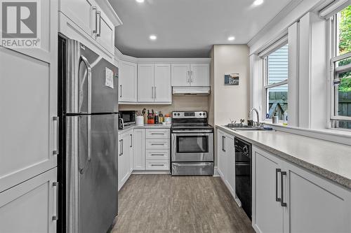 184 Gower Street, St Johns, NL - Indoor Photo Showing Kitchen With Double Sink