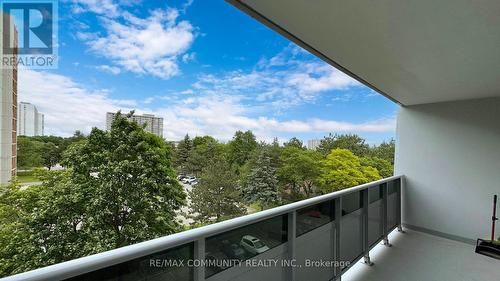 507 - 1250 Bridletowne Circle, Toronto (L'Amoreaux), ON - Outdoor With Balcony With View With Exterior