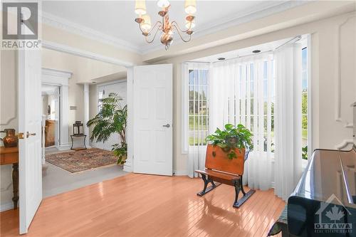 You'll love the double door entry, bay window and crown moldings in the Dining room. - 74 Trailway Circle, Ottawa, ON - Indoor Photo Showing Other Room