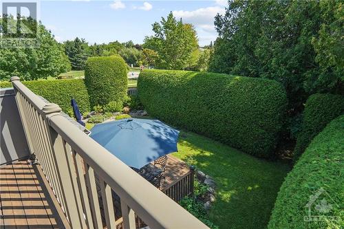 Enjoy your morning coffee on the Master bedroom sundeck. - 74 Trailway Circle, Ottawa, ON - Outdoor