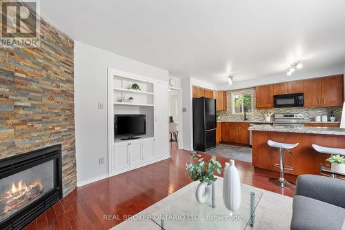 16 Royal Amber Crescent, East Gwillimbury, ON - Indoor With Fireplace