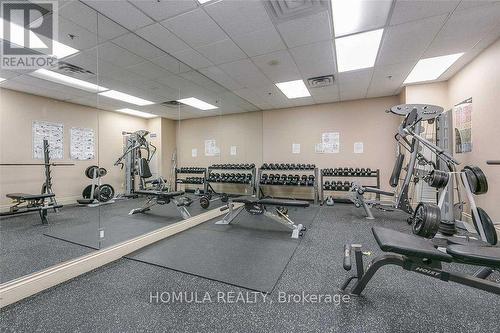 102 - 9 Michael Power Place, Toronto (Islington-City Centre West), ON - Indoor Photo Showing Gym Room