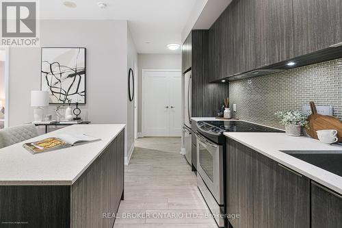 501 - 110 Marine Parade Drive, Toronto (Mimico), ON - Indoor Photo Showing Kitchen