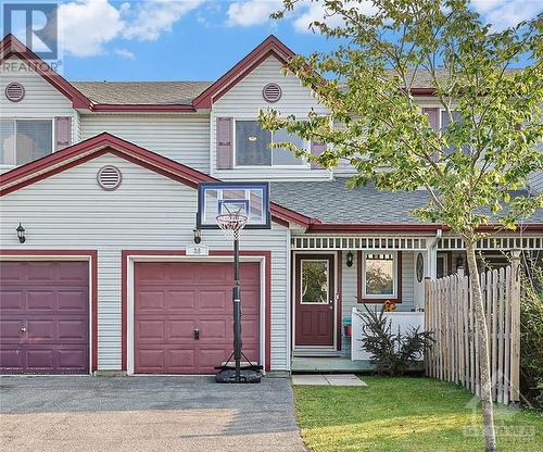 There is an inside entry from the garage, but having a covered porch at the front door is great for those wet or nasty winter days. - 36 Crampton Drive, Carleton Place, ON 