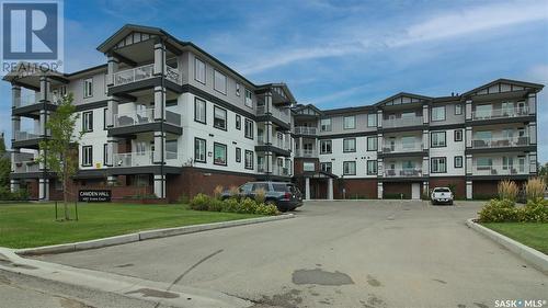 416 3581 Evans Court, Regina, SK - Outdoor With Balcony With Facade