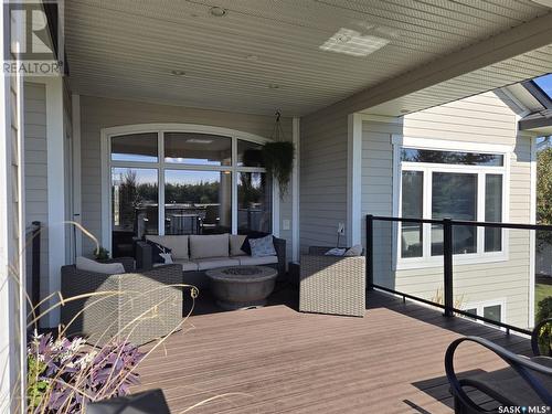 5 Cedar Place, Outlook, SK - Outdoor With Deck Patio Veranda With Exterior