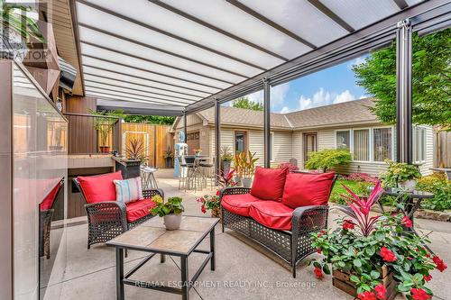 135 Welbourn Drive, Hamilton, ON - Outdoor With Deck Patio Veranda