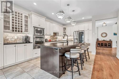 92 Cutts Crescent, Hamilton (Binbrook), ON - Indoor Photo Showing Kitchen With Stainless Steel Kitchen With Upgraded Kitchen