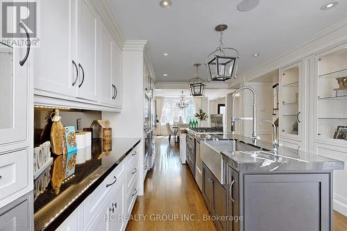 136 Kilbarry Road, Toronto (Forest Hill South), ON - Indoor Photo Showing Kitchen With Double Sink