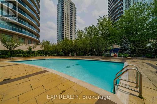 1507 - 70 Absolute Avenue, Mississauga (City Centre), ON - Outdoor With In Ground Pool