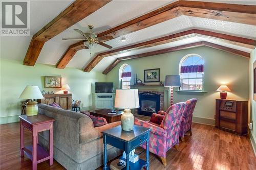 3945 County Road 26 Road, Brockville, ON - Indoor Photo Showing Living Room With Fireplace