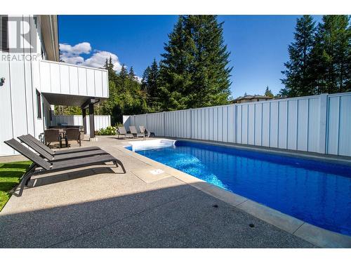 Pool - 2043 Airport Way, Revelstoke, BC - Outdoor With In Ground Pool With Backyard