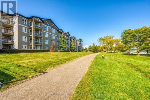 1204 - 330 Prince Charles Drive S, Welland, ON - Outdoor With Balcony With Facade