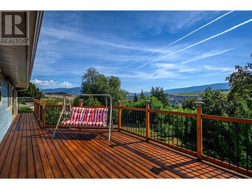 5826 Bartlett Road, Vernon, BC - Outdoor With Deck Patio Veranda With View