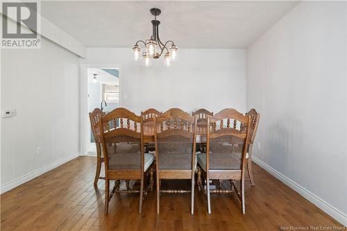 20 Vista Drive, Moncton, NB - Indoor Photo Showing Dining Room