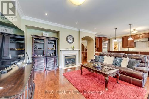 2360 Lyndhurst Drive, Oakville, ON - Indoor Photo Showing Living Room With Fireplace