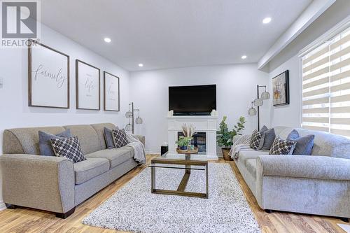 10 - 235 Bronte Street S, Milton (Bronte Meadows), ON - Indoor Photo Showing Living Room With Fireplace