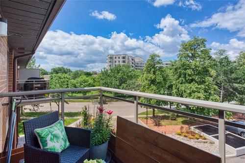 Main Level Balcony - 1000 Cedarglen Gate|Unit #604, Mississauga, ON - Outdoor With Balcony With Exterior