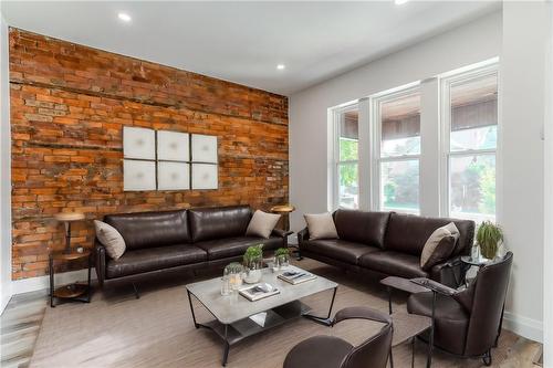 Virtually Staged - 50 Burris Street|Unit #1, Hamilton, ON - Indoor Photo Showing Living Room