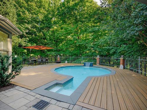 Backyard - 42 Rue De Montebello, Blainville, QC - Outdoor With In Ground Pool