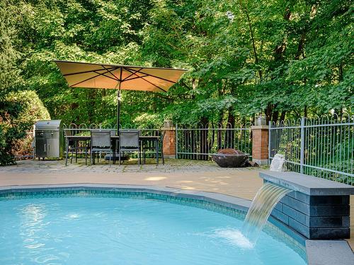 Backyard - 42 Rue De Montebello, Blainville, QC - Outdoor With In Ground Pool