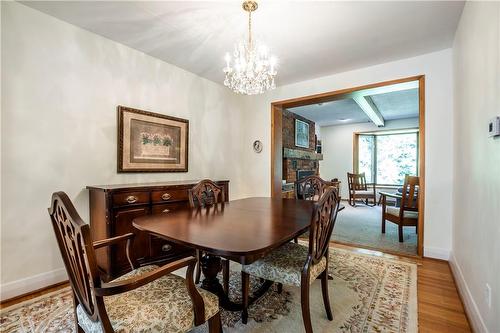 393 River Side Drive, Oakville, ON - Indoor Photo Showing Dining Room