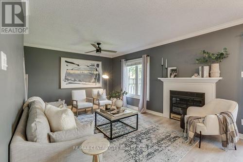 18 - 189 Homestead Crescent, London, ON - Indoor Photo Showing Living Room With Fireplace