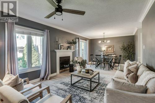 18 - 189 Homestead Crescent, London, ON - Indoor Photo Showing Living Room With Fireplace