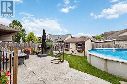 12 Circlewood Drive, St. Thomas, ON - Outdoor With Above Ground Pool