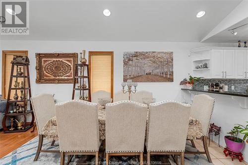 4162 Spago Crescent, Windsor, ON - Indoor Photo Showing Dining Room