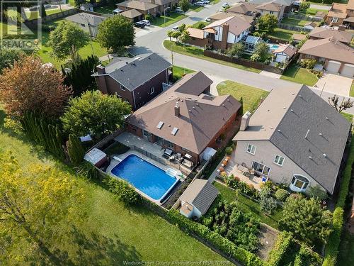 2749 Jacob Drive, Windsor, ON - Outdoor With In Ground Pool With View